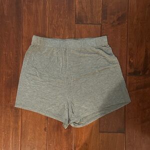 SKIMS Heather Gray lounge Shorts